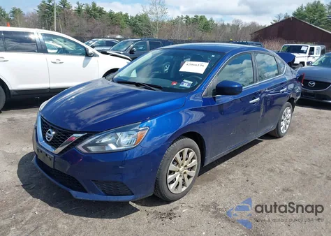 2017 Nissan Sentra Sv from USA, damaged, VIN 3N1AB7AP2HL675143